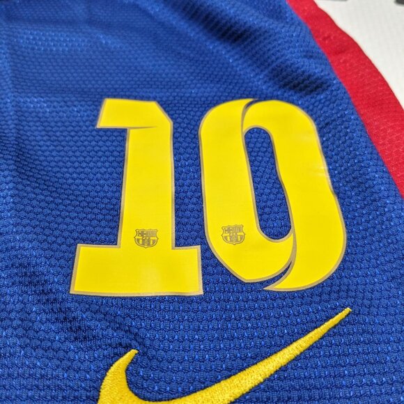 Messi #10 FC Barcelona 2012/13 Home Nike Youth Kit - Picture 10 of 16